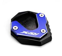 Cnc Side Support Pad Motorcycle Side Stand Plate For HO&NDA X-ADV XADV 750 XADV750 2017-2020 Foot Kickstand Pads Extender Side Stand Pad Kickstand Extender Plate(Blue)