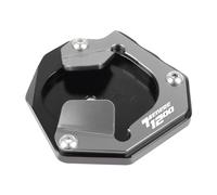 Cnc Side Support Pad Motorcycle Side Stand Plate For YA&MAHA Super Tenere 1200 2014 2015 2016 2017 2018 2019 2020 Foot Kickstand Pads Extender Side Stand Pad Kickstand Extender Plate(Titanium,X-1)