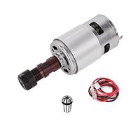 CNC Spindle Kit, 775 Spindle Motor 20000 RPM DC 24V Mini Ball Bearing Large Torque Low Noise High Power for CNC 3018 Engraver