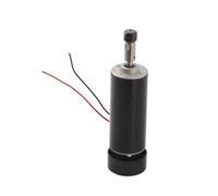 CNC Spindle Motor 0.5kw Air Cooled Spindel ER11 Chuck 500W + 52mm Clamp + Power Supply Speed Governor for PCB Engraving(Package 6)