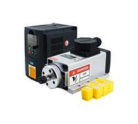 CNC Spindle Motor 1.5kw 1500w 220v 400hz 24000rpm Air Cooled Spindle with 1.5KW VFD +7 Pliers ER11 PCS (1-7mm)