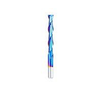 CNC Spiral Router Bits 3.175/4/6/8/10/12mm Shank 2 Flute Bit Solid Carbide End Mill for Wood Cut Carving