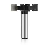 CNC Spoilboard Surfacing Router Bits 1/2 inch Shank-12.7MM shank 2 inch Cutting Diameter Slab Flattening Router Bit Planing Bit Wood Milling Cutter Planer Woodworking Tool by Yueqing Zhongji (Carbide)