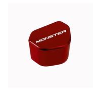 CNC steering button For Du@&cati Monster S2R / S4R S4RS 796/1100 Accessories CNC Aluminum Motorcycle Button Turn Signal Switch Key Cap(Red)