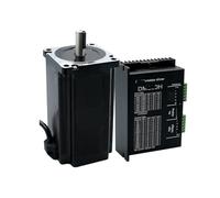 CNC Stepper Motor Driver, NEMA34 Stepper Motor 86 * 156mm +2 Phase stepper driver(Single Shaft,With DM860 Driver)