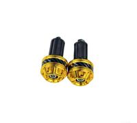 CNC Style Handlebar Ends Blue for Scooter Cruiser | 6.1cm length, 3.2cm width, for durable alloy, dirt bike compatible, easy screw installation