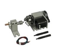 CNC Tailstock and 4th Axis Rotary Axis with Chuck 50MM(Only 4th Axis)