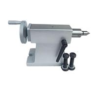 CNC Tailstock Indexing Head and Tail Top 110/125/135/145 /160MM for Rotary A Axis 4th Axis for CNC Router Engraver Mill(145)