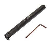 CNC Tool Holder for Internal Grooving, Turning Boring Bar, 16mm Shank Diameter, Black, Right Hand - High Hardness Spring Steel, Precision Machining, Fits MGMN200 Inserts