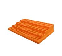 CNC Tool Holder Storage Box CNC Machining Center ER Spring Collet Storage 88 Hole Box ER16 ER20 ER25 ER32 Chuck Finishing Rack Plastic(ER20)