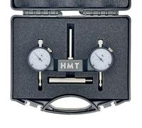 CNC Tramming Tool - Dual Metric DTI Gauge - 0.01mm - 100mm Centres 1/4" & 1/2" Shank - HMT T2 UK