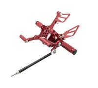 CNC Universal Heavy Duty Anti Slip Motorcycle Rearset Footpegs For Suzuki GSXR1000 SV650 SV1000 1998-2014 Racing Accessories Floorboards Footpegs(4)