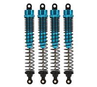 CNC Universal Shock Struts Damper 127mm, RC Shock Struts Damper for TRX4 SXC10 D90 1/10 RC Car, Blue Metal Suspension Upgrade with Direct Fitment for 90046 90047 Models