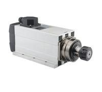 CNC Woodworking Motor 6.0kw 380v Air-Cooled ER32 300Hz 4pcs Bearing With Bracket For CNC Router Engraving(6.0kw ER32 380V)