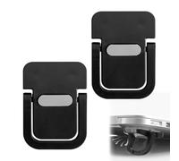 Cncedi Keyboard Riser, 2 Pcs Portable Self-Adhesive Laptop Feet, Mini Invisible Computer Keyboard Stand, Foldable Laptop Riser with Anti-slip Silicone for Desk (Black)