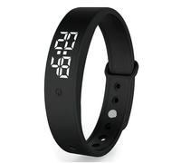 Cncedi Vibrating Alarm Wristband Raise to Wake for who with Partners/New Borns/Children, Waterproof Silent Wrist Clock Watch, USB Charging Watch for Deep Sleepers/Hearing Impaired/Deaf