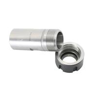 CNCHENT B10 B12 B16 B18 JT6 ER11 ER16 ER20 ER25 ER32 ER40 Drill Chuck Tool Holder Motor Shaft Tapping Flexible(B10-ER11A)