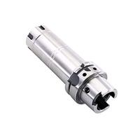 CNCHENT High Precision HSK63A ER ER11 ER16 ER20 ER25 ER30 ER40 70L 100L 150L Tool Shank CNC Tool Shank Mill Lathe Tools Holder Spindle(HSK63A-ER16-100L)