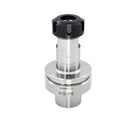CNCHENT HSK63F Tool Holder ER16 ER20 ER25 ER32 ER40 Collet Chuck Engraving Machine Spindle Turning Tools Milling Table CNC Wood Machine(HSK63F-ER40-80L)