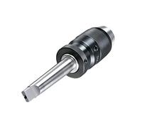 CNCHENT Taper MT2 MT3 1-13 1-16 Drill Chuck Adapter Arbor APU13 APU16 Self Tighten Keyless Tools One-Piece Drill Chuck for Lathe(MTA2-(1-13mm))