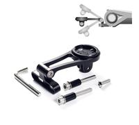 CNCLOL Bicycle Mount for Wahoo Elemnt-Wahoo Elemnt Bolt-Wahoo Elemnt Roam/Mini, Bicycle Computer Holder Stem Mount Adjustable - Bicycle Holder Combo Mount for GoPro and Camera Headlight.S