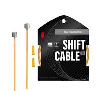 CNCLOL Bike Shifter Cable for Shimano/SRAM,Derailleur Cable，Pro Slick Polished Gear Cable 1.2X 2100mm，2 pcs，Gold.