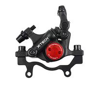 CNCLOL Hydraulic Disc Brakes Set，Mountain bike Hydraulic Disc Brake Front and Rear Line Pulling Hydraulic Disc Brake Caliper.