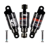 CNCLOL Mountain Bike Rear Shock 120mm/125mm/150mm/165mm/185mm/190mm/200mm,Bicycle Back Shock Absorber- Hydraulic Rear Suspension Shock for Mtb/Mt/ebike/Dmn/Electric scooter.