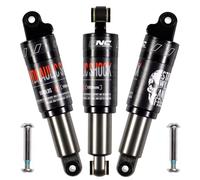 CNCLOL Mountain Bike Rear Shock 120mm/125mm/150mm/165mm/185mm/190mm/200mm,Bicycle Back Shock Absorber- Hydraulic Rear Suspension Shock for Mtb/Mt/ebike/Dmn/Electric scooter.