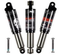 CNCLOL Mountain Bike Rear Shock 120mm/125mm/150mm/165mm/185mm/190mm/200mm,Bicycle Back Shock Absorber- Hydraulic Rear Suspension Shock for Mtb/Mt/ebike/Dmn/Electric scooter.
