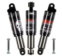 CNCLOL Mountain Bike Rear Shock 120mm/125mm/150mm/165mm/185mm/190mm/200mm,Bicycle Back Shock Absorber- Hydraulic Rear Suspension Shock for Mtb/Mt/ebike/Dmn/Electric scooter.