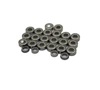 CNCTEC Ball Bearing Set, High Performance, Metal & Plastic, 20.0 mm Bore Diameter, Ball Bearing Type, 22 Pcs, for Tamiya MF-01X Chassis