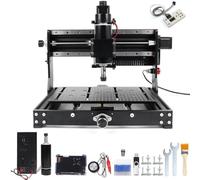 CNCTOPBAOS 3020 Plus CNC Engraving Machine,500W CNC Router for Metal Carving Cutting Wood Acrylic MDF,3 Axis GRBL Control CNC Milling Machine w/Limit Switches E-Stop+Offline Controller