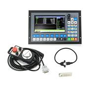 CNCTOPBAOS 5 Axis DDCS Expert CNC Controller System Offline Stand Alone Stepper Motor Driver Motion Control 1000KHz PLC+5 Axis Handwheel MPG Emergency Stop for CNC Router Milling Engraving Machine