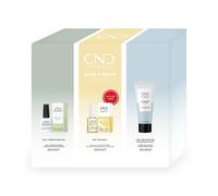 CND Nail Glow & Repair Kit - Includes Nail Strengthener (15ml), Cuticle Oil (15ml) & Skin Hydrating Lotion (100ml), Ultimate Fingernail & Hand Care Set to Restore Health