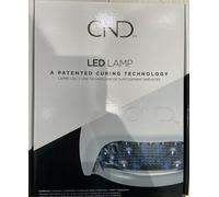 CND LED LAMP Cures Shellac & Brisa Professional Curing LED Lamp Nail Dryer