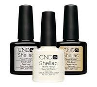 CND Original Shellac Gold Vip Status Plus Base Coat Plus Top Coat 7.3 ml 3Er Set 3 x 7,3 ml