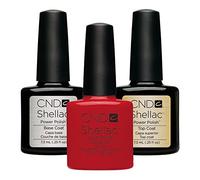 CND Original Shellac Lobster Roll Plus Base Coat Plus Top Coat 7.3 ml 1er Set 1 x 22 ml
