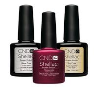 CND Original Shellac Masquerade Plus Base Coat Plus Top Coat 7.3 ml 1er Set 1 x 22 ml