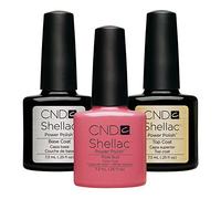 CND Original Shellac Rose Bud Plus Base Coat Plus Top Coat 7.3 ml 1er Set 1 x 22 ml
