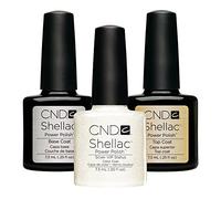 CND Original Shellac Silver Vip Status Plus Base Coat Plus Top Coat 7.3 ml 1er Set 1 x 22 ml