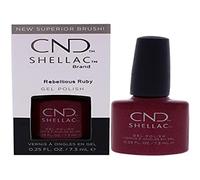 CND Shellac - Crystal Alchemy - Rebellious Ruby 7.3ml0.05