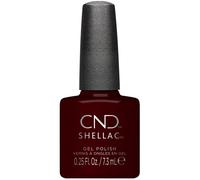 CND Shellac Gel Nail Polish Long-lasting Nail Paint Color with Curve-hugging Brush 390 Signature Lipstick 0.25 fl. oz