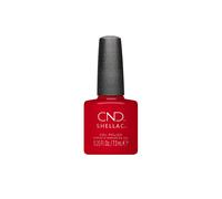 cND Shellac gel Nail Polish Long-lasting NailPaint color with curve-hugging Brush RedBurgundy Polish 025 fl oz