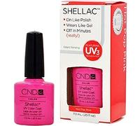 CND Shellac Hot Pop Pink, 7.3 ml/0.25 fl oz.