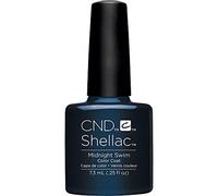 CND Shellac Nail Polish, Midnight Swim, 0.25 fl. oz.