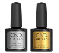 CND Shellac Power Polish Gel UV Base and Top Coat 7.3ml