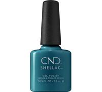 CND Shellac - Teal Time, Black