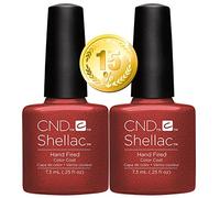 CND Shellac UV/LED Power Polish, Hand Fried 7.3 ml - Pack of 2