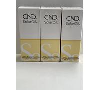 CND Shellac UV/LED Power Polish, Solar Oil 7.3 ml - Pack of 3